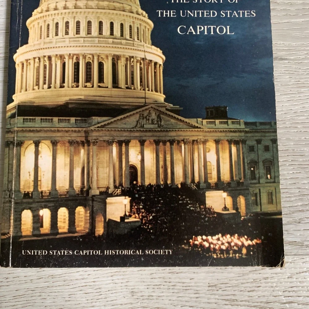 We the‎ People The Story of the United States Capitol History Book Softcover